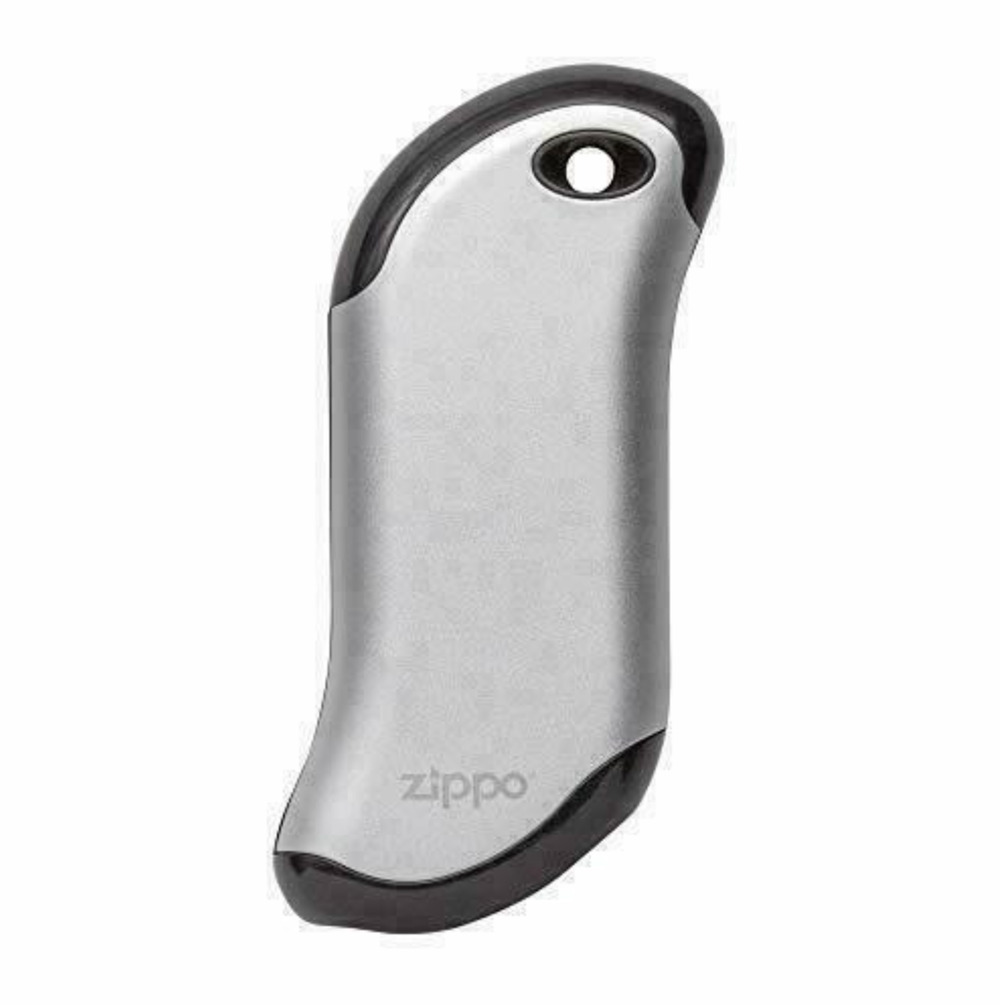 Zippo Rechargeable Hand Warmer and Power Bank, Silver/Chrome